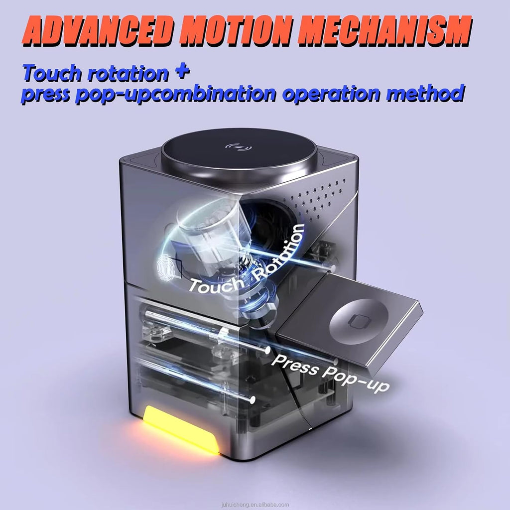 3-in-1 Magnetic Wireless Charging Station