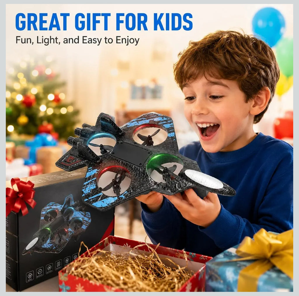 X33 Fighter Aircraft Drone - Remote Control Quadcopter