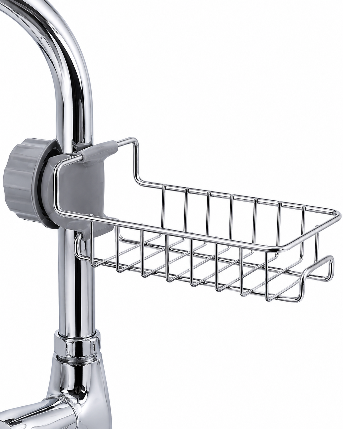 Stainless Steel Sink Sponge Caddy Organizer