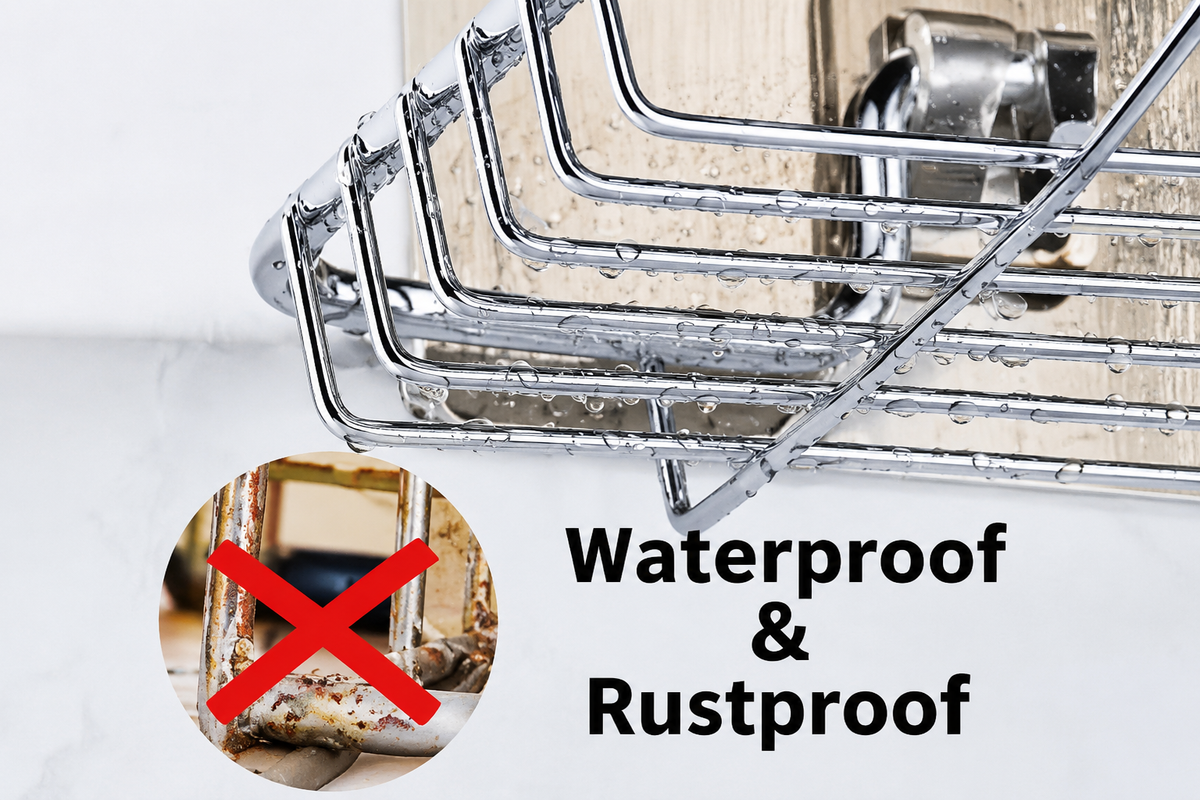 Stainless Steel Sink Sponge Caddy Organizer