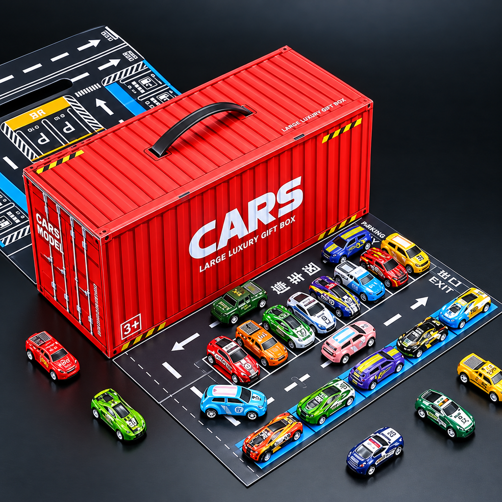 24pcs Die-Cast Car Set For Kids