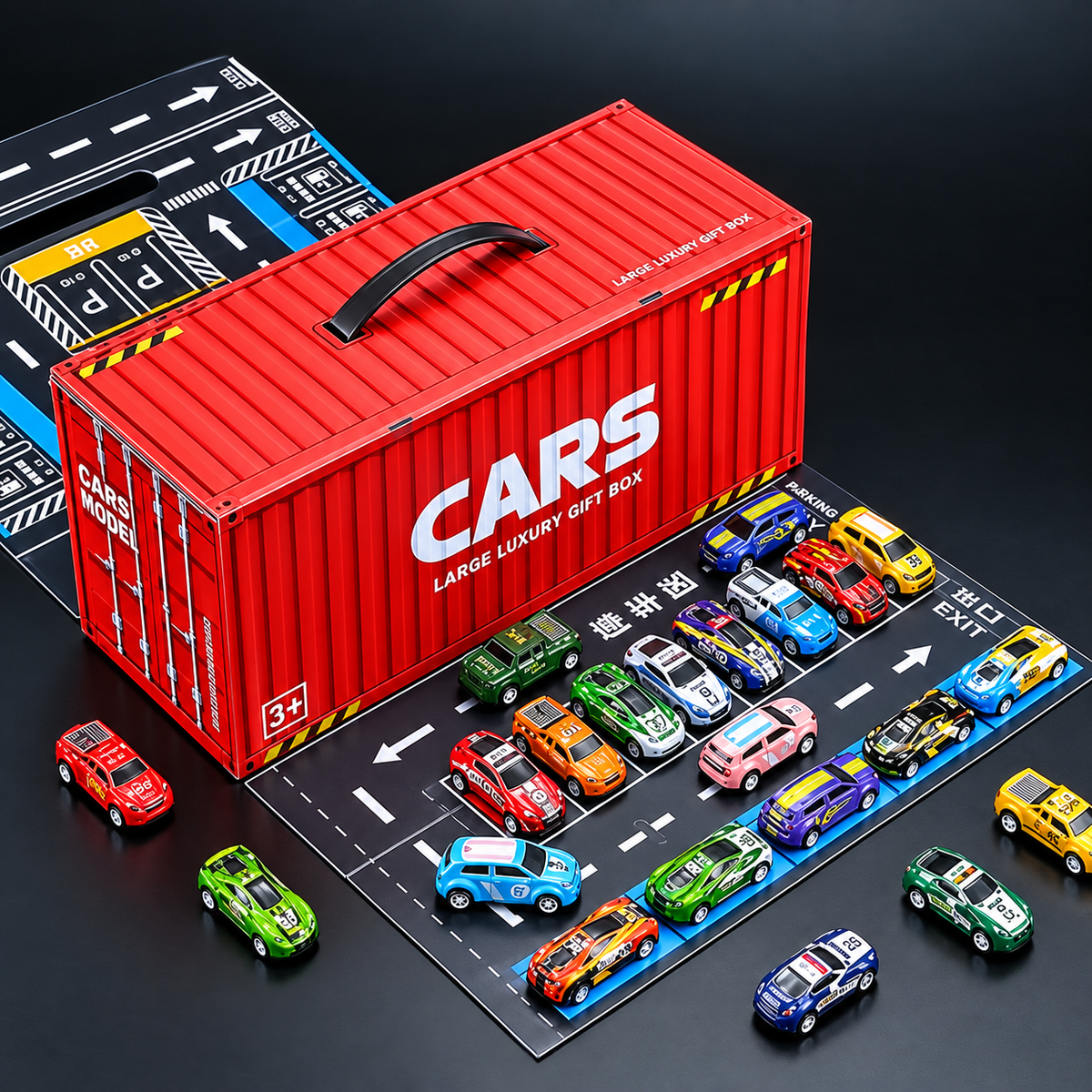24pcs Die-Cast Car Set For Kids
